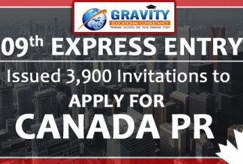 109th Express Entry: Issued 3,900 Invitations To Apply For Canada PR